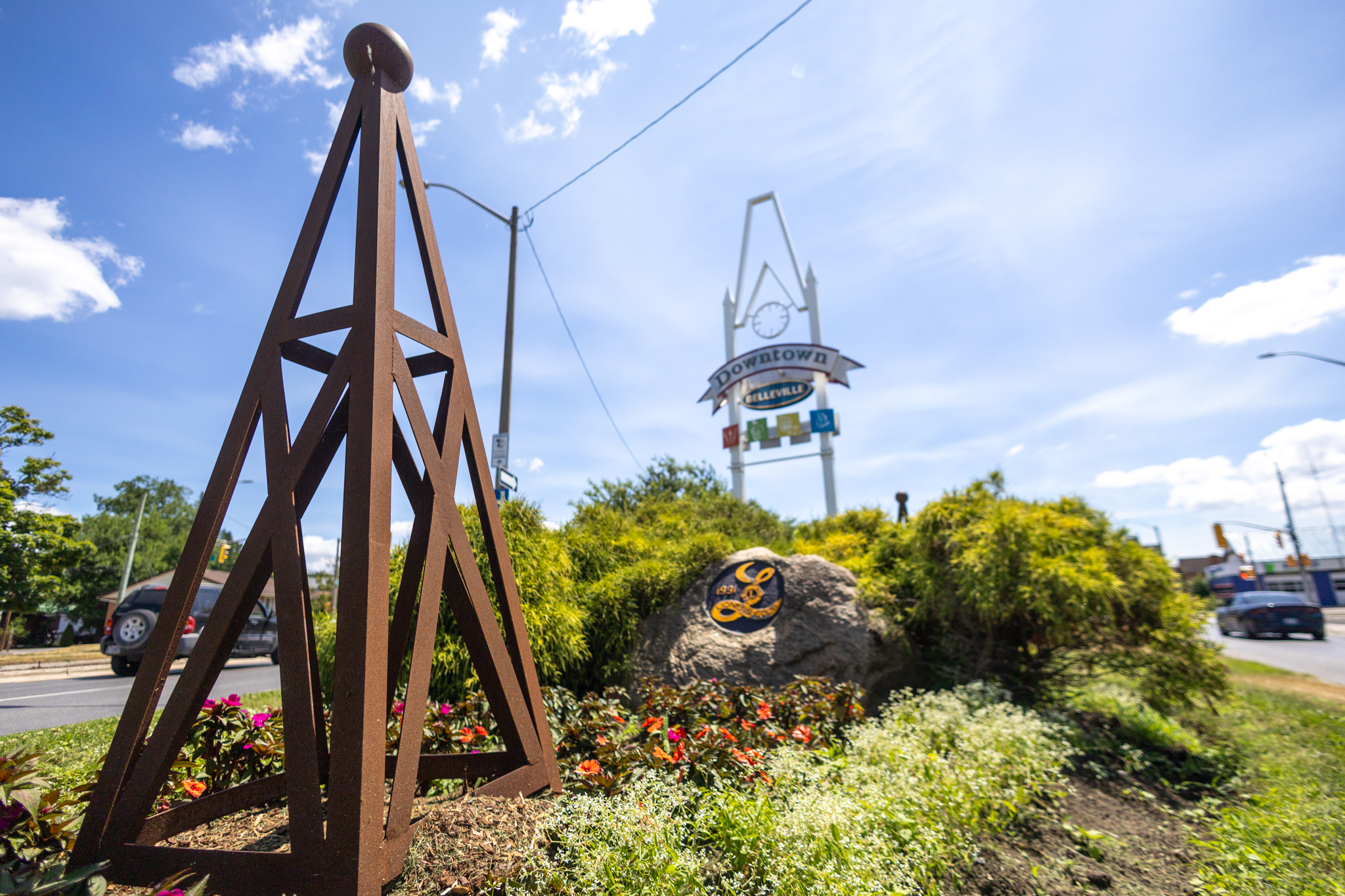 Edible garden on Station Street