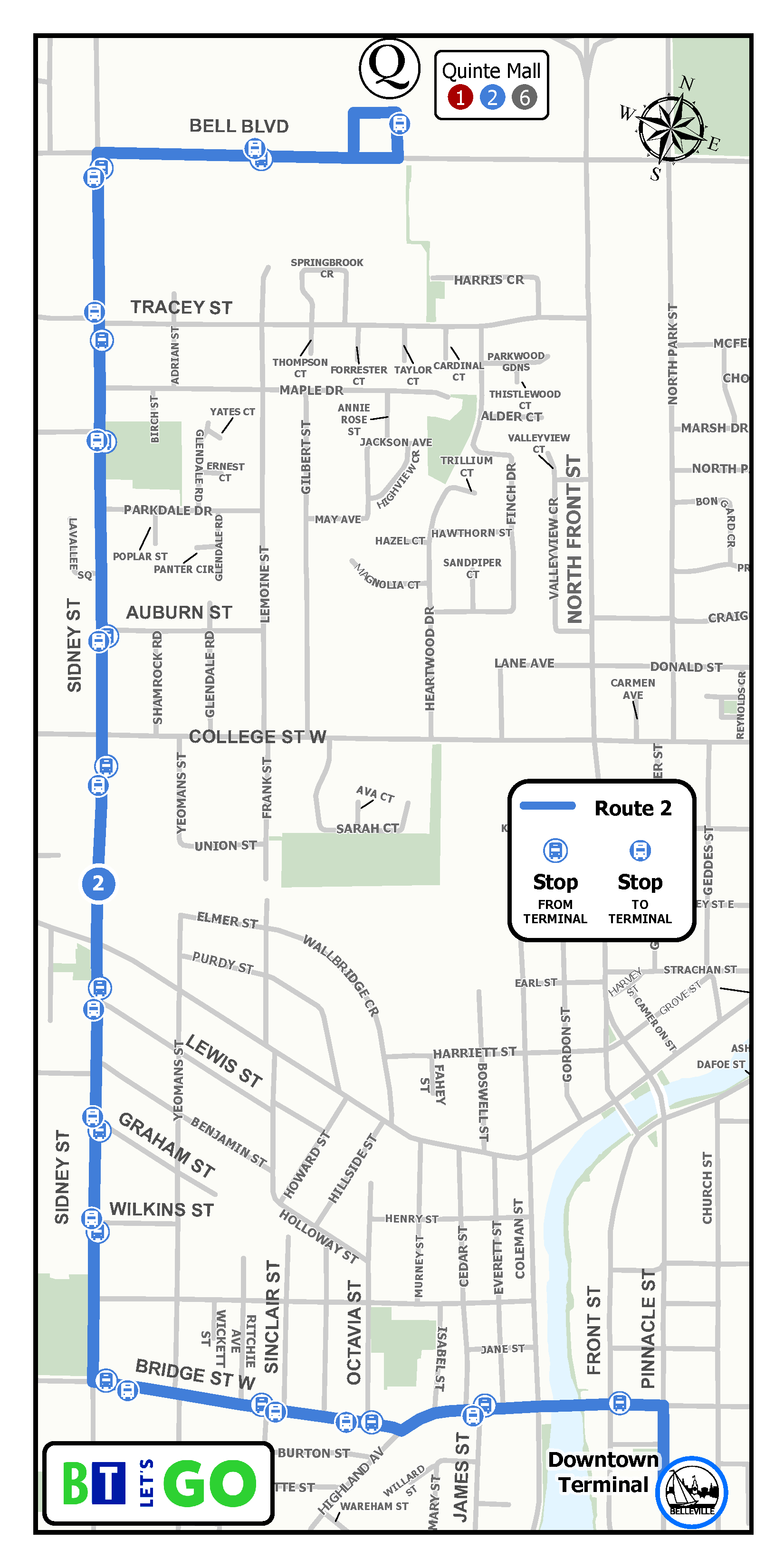 Route 2 Map