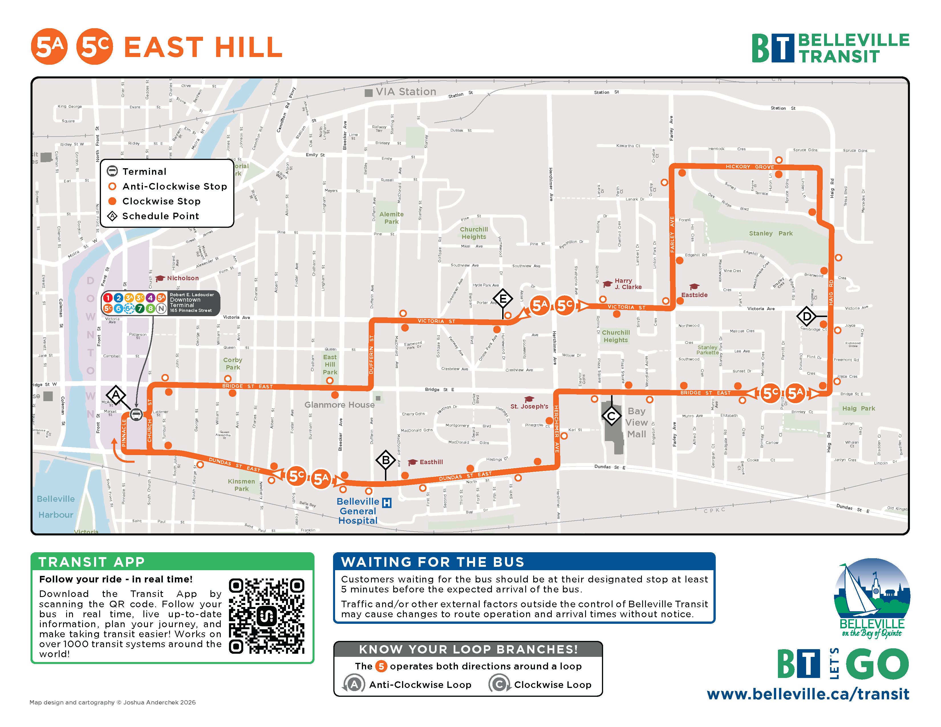 Route 5 Map