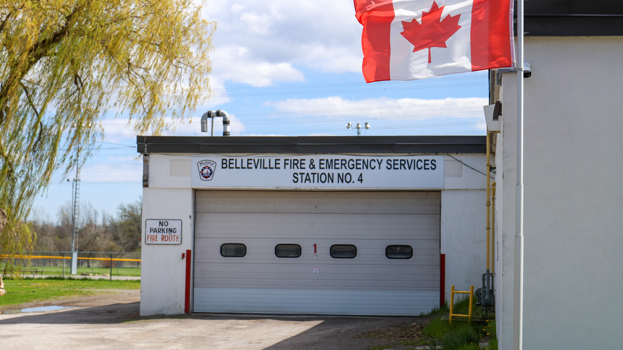 Photo of fire station #4.