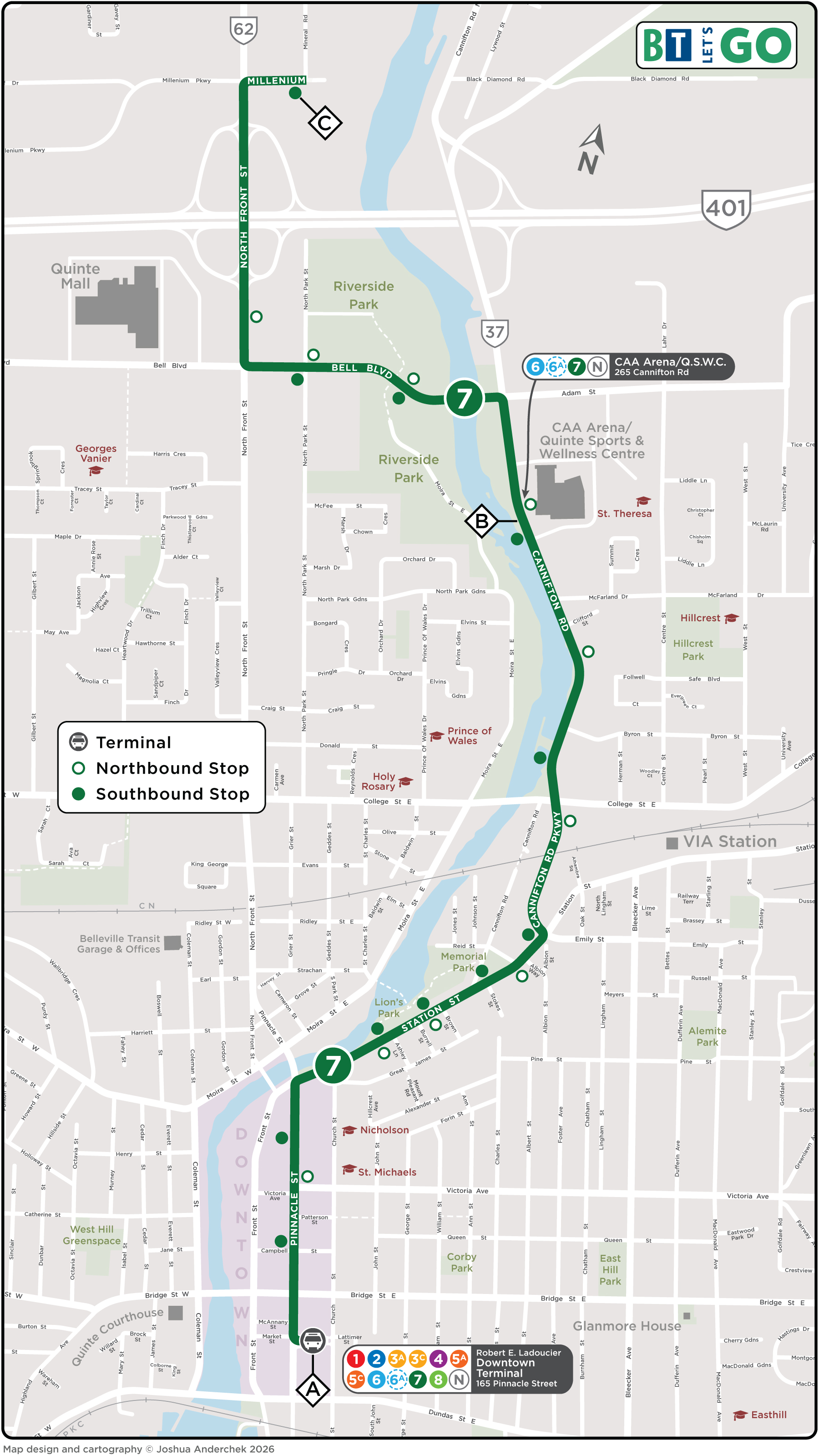 Route 7 Map