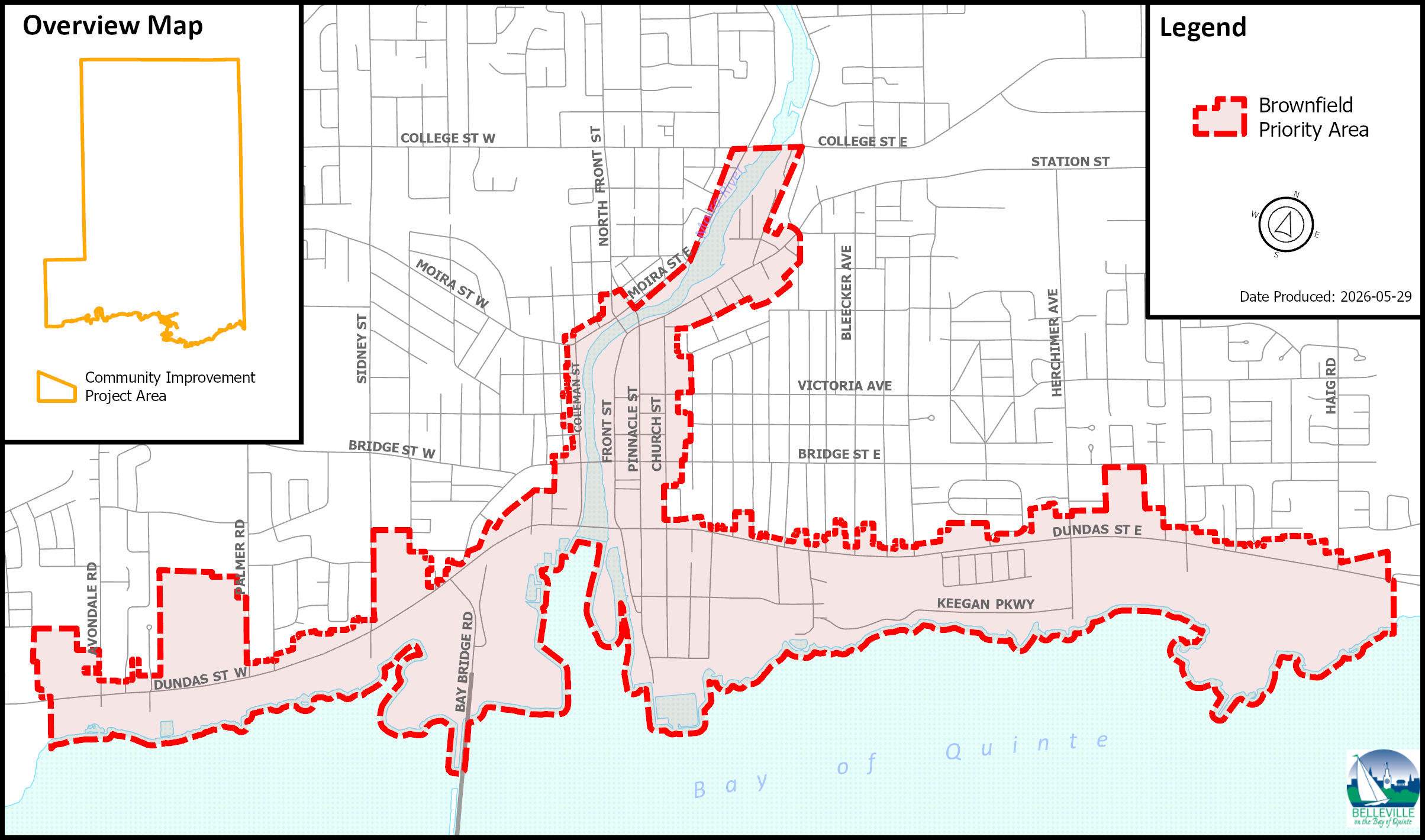 Brownfield Priority Area Map