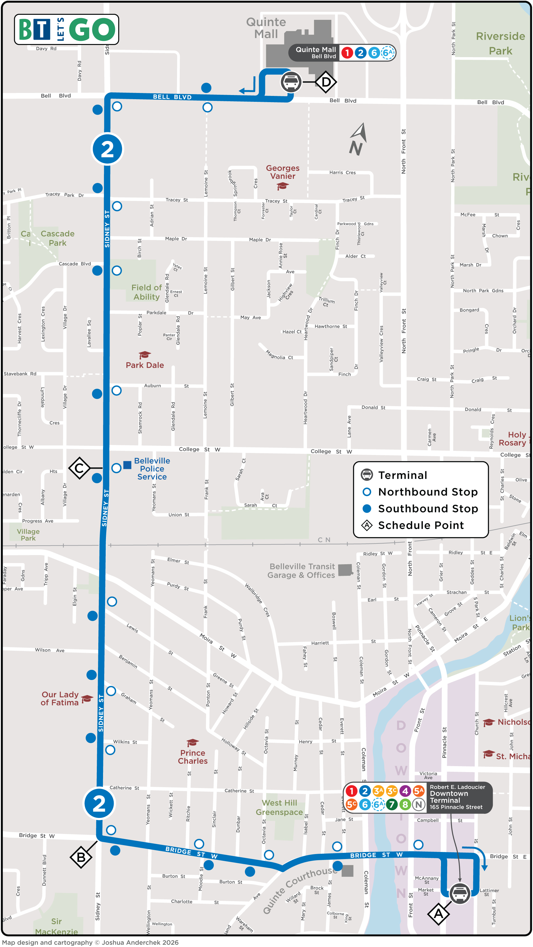Route 2 Map