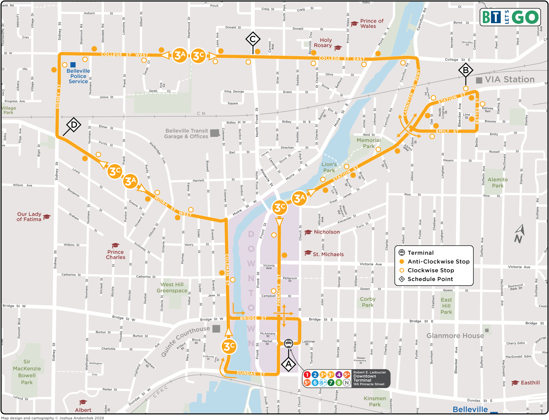 Route 3 Map