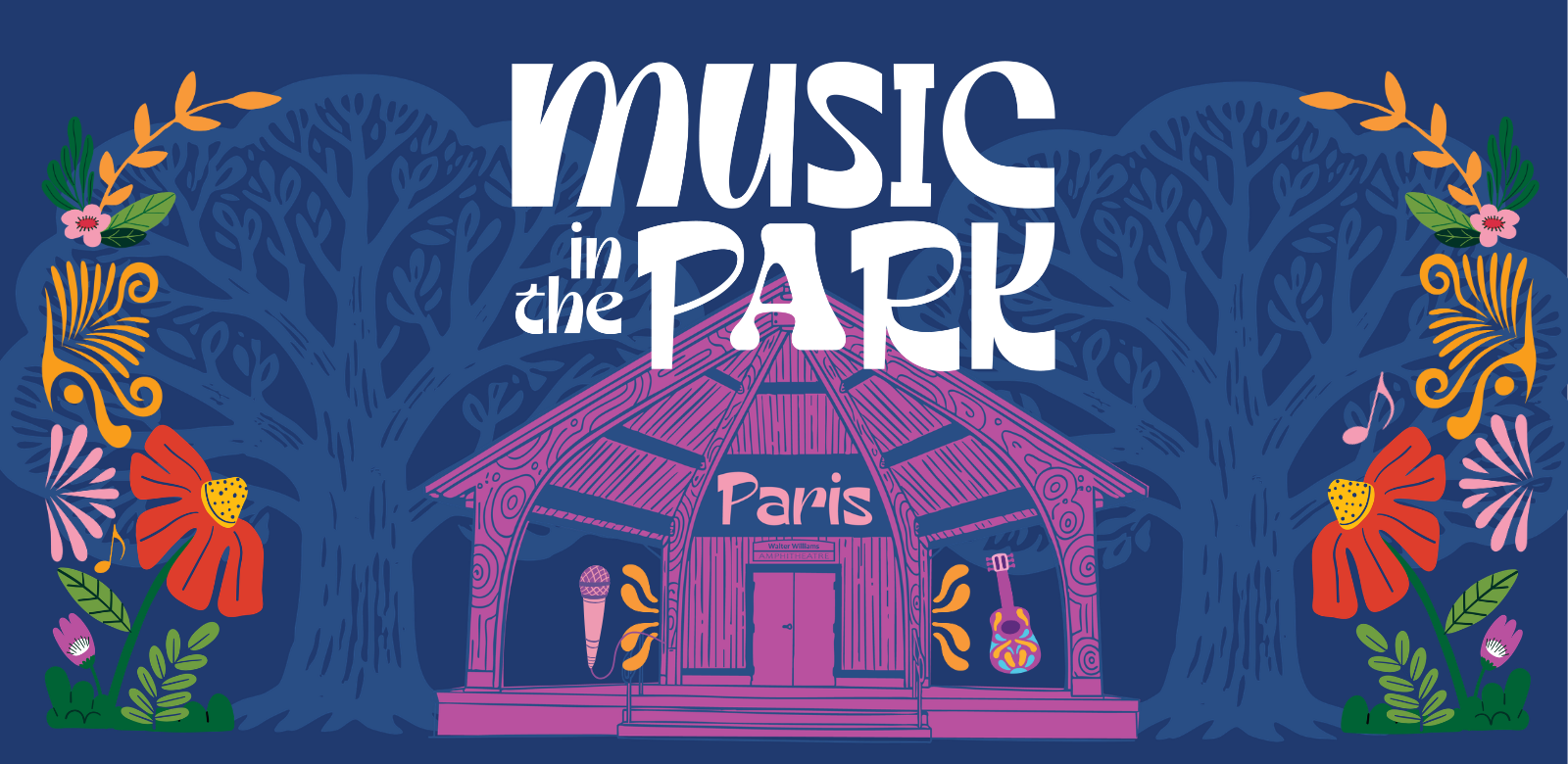 Music in the Park branding