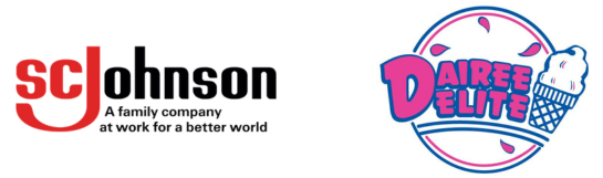 sc johnson and dairee delite logos
