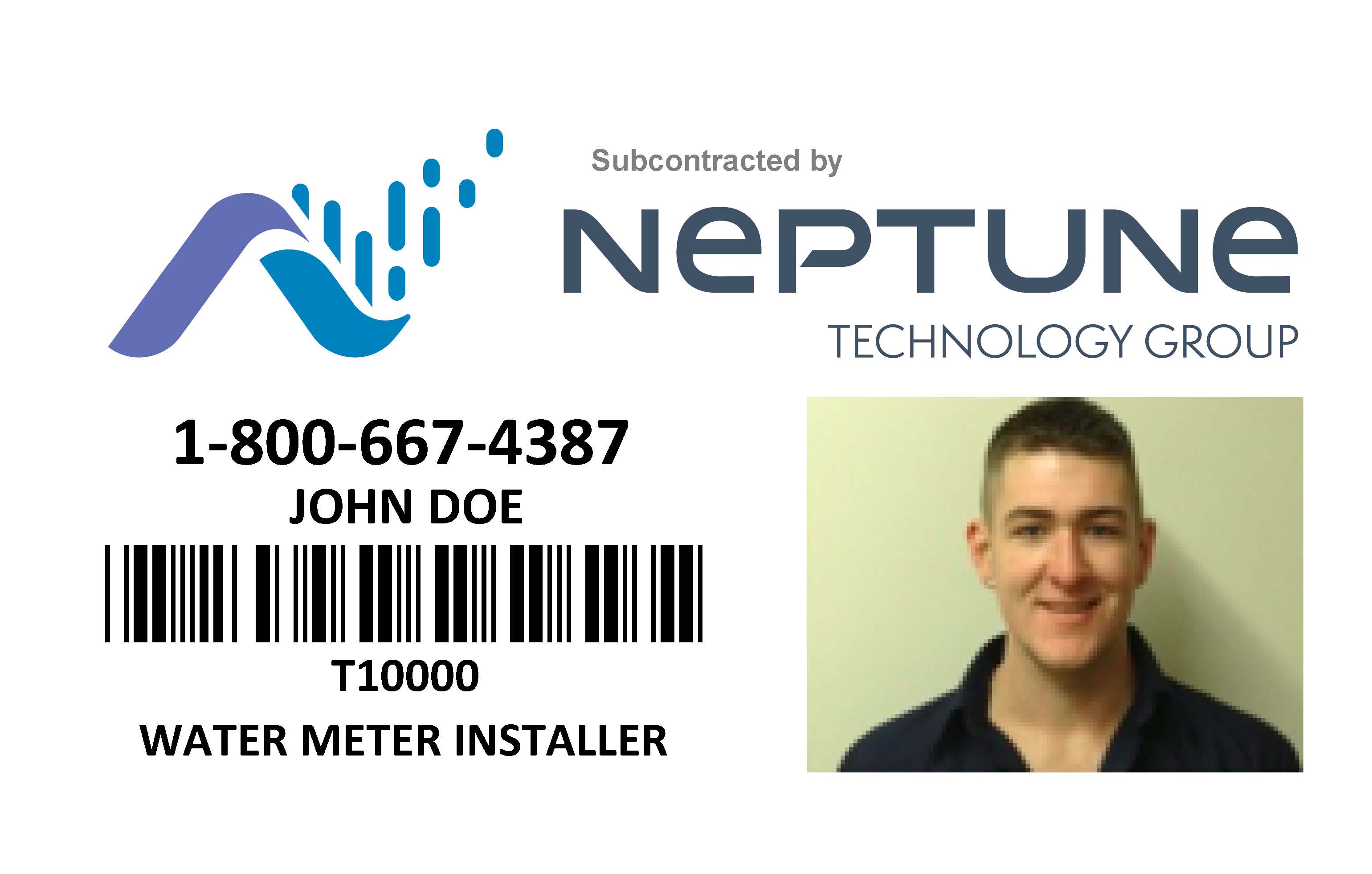 An image of a sample Installer Badge