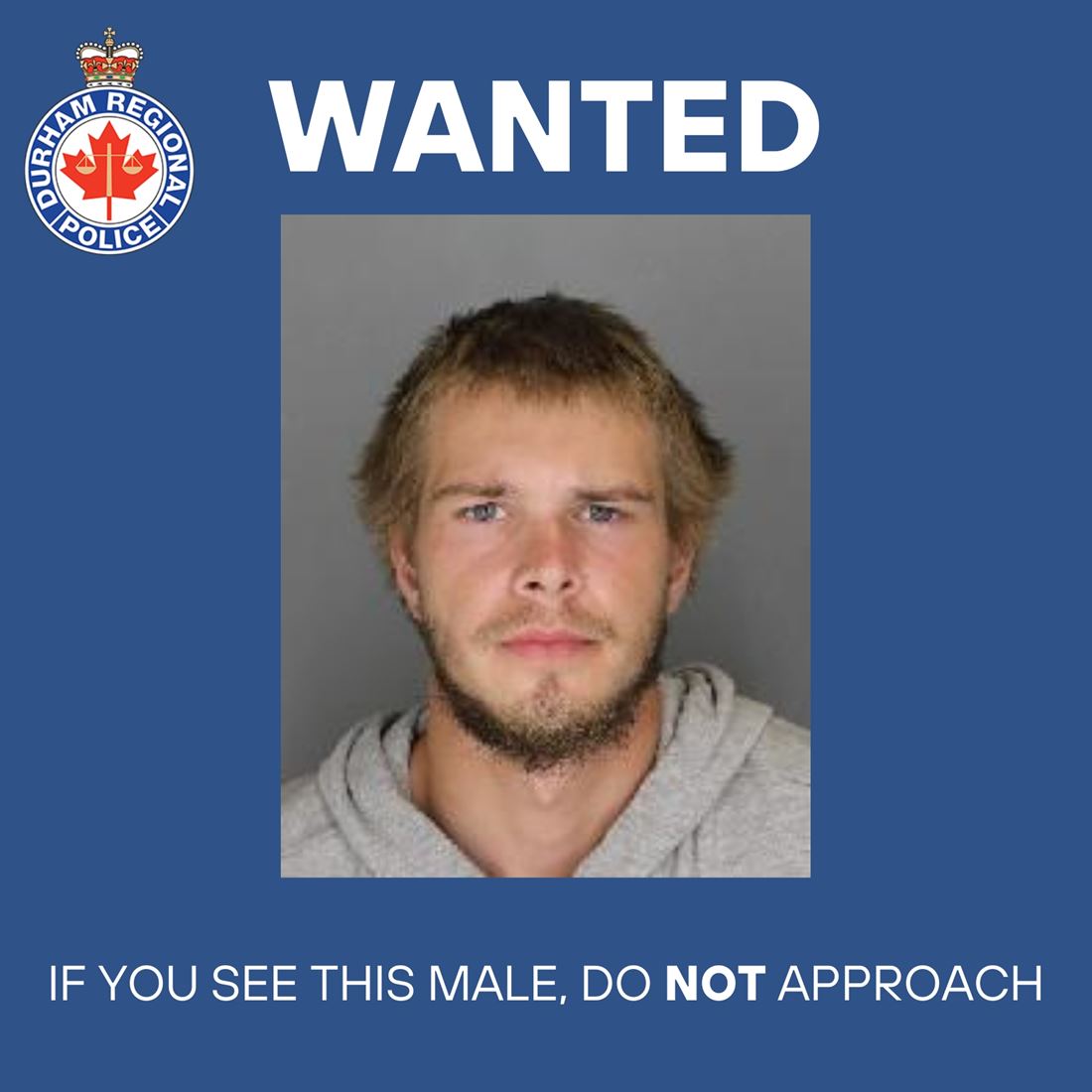 UPDATE 1 - Police Searching for Assault Suspect in Oshawa