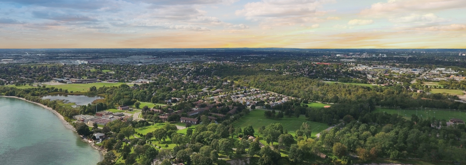 Aerial view of Durham Region 