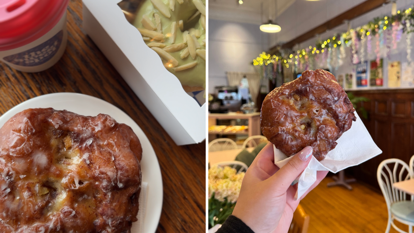 Apple fritters from The Sweet Spot in Sunderland, Ontario