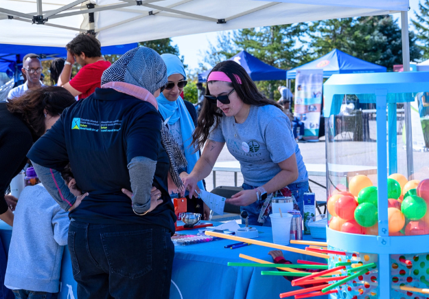 Vendors at the event.