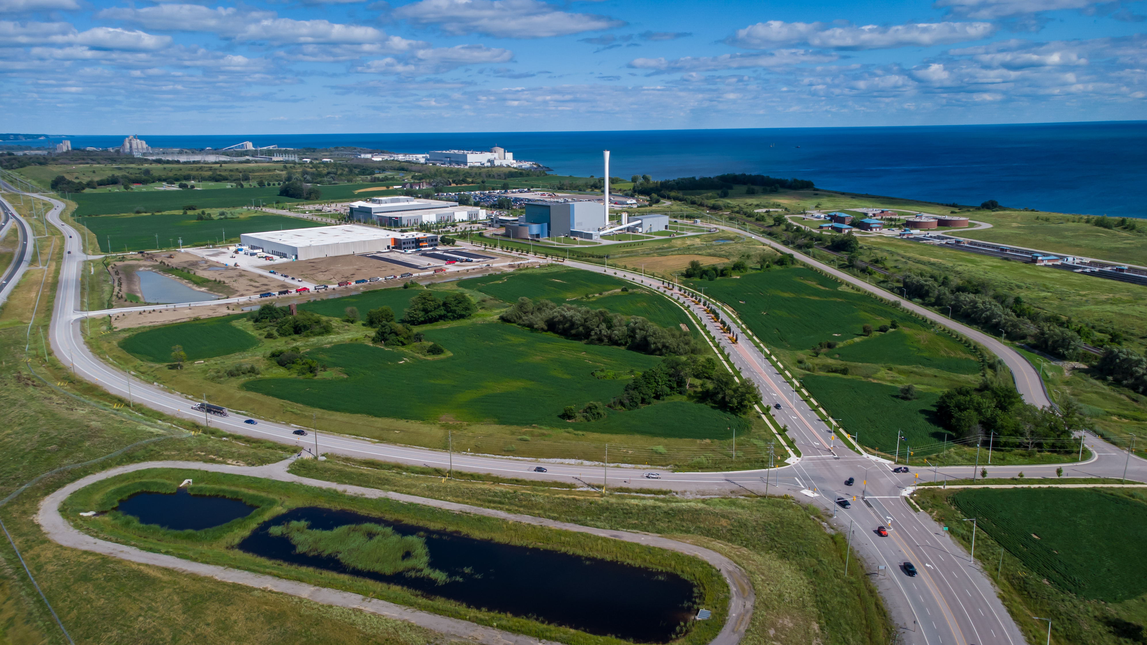 Aerial view of the DYEC.