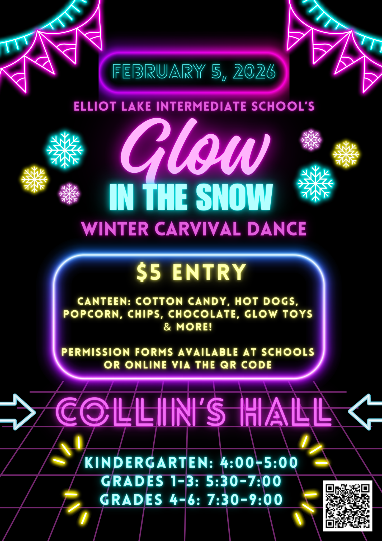 Glow in the Snow Dance