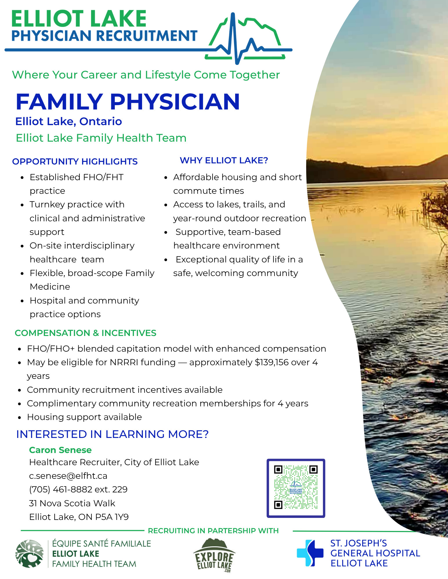 advertisement for family physician position