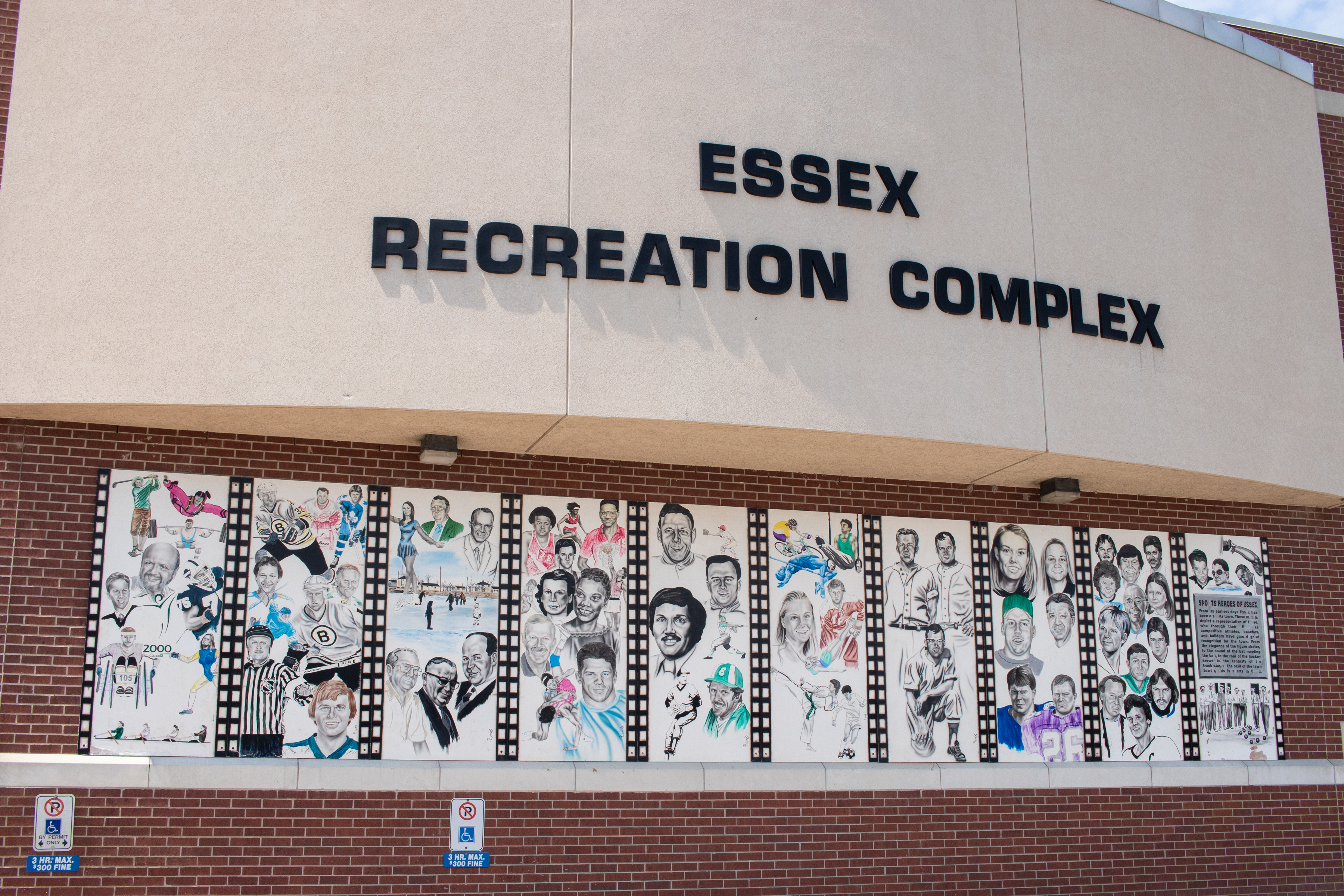 Sports in Essex Mural