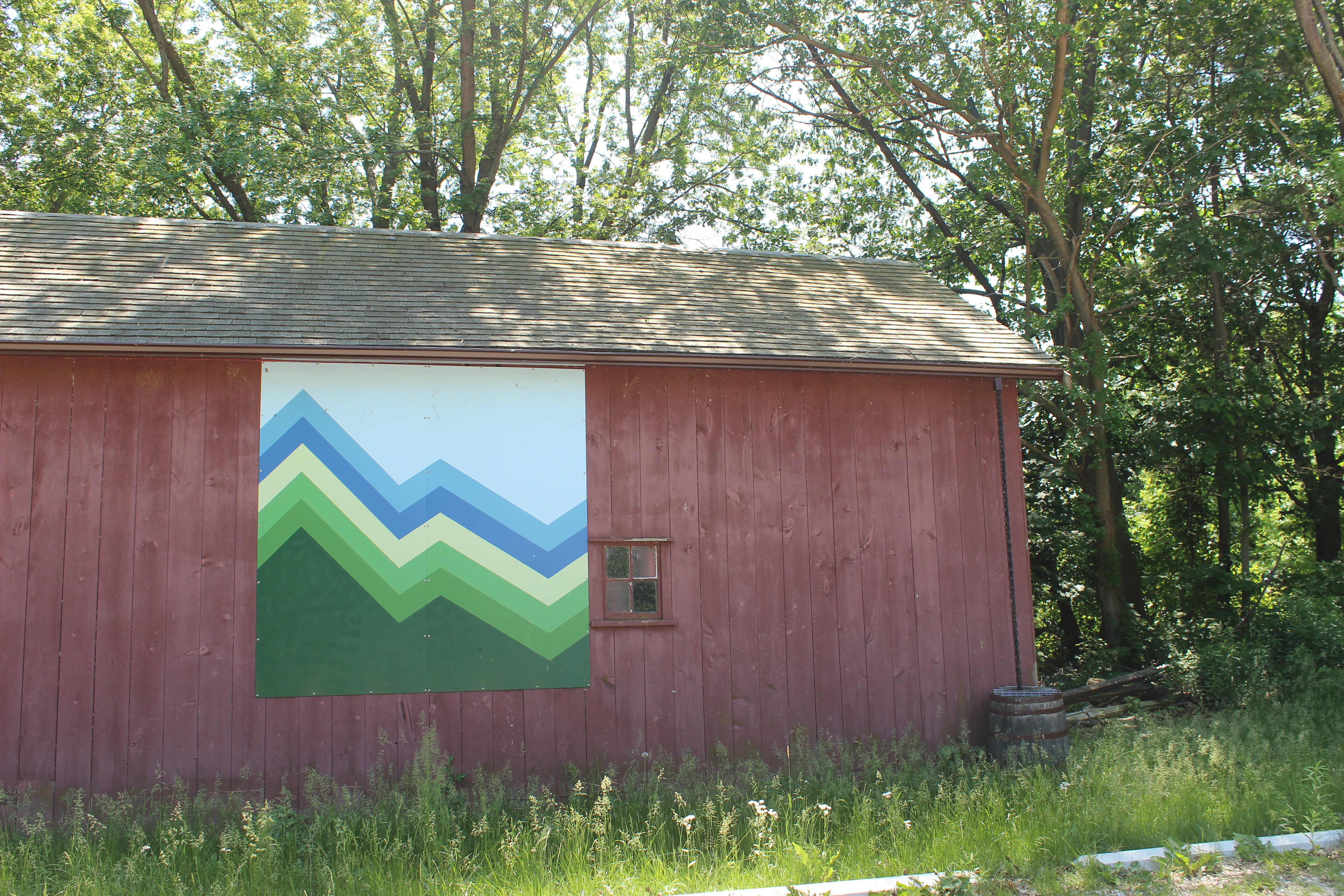 Barn Quilt at John R Park Homestead