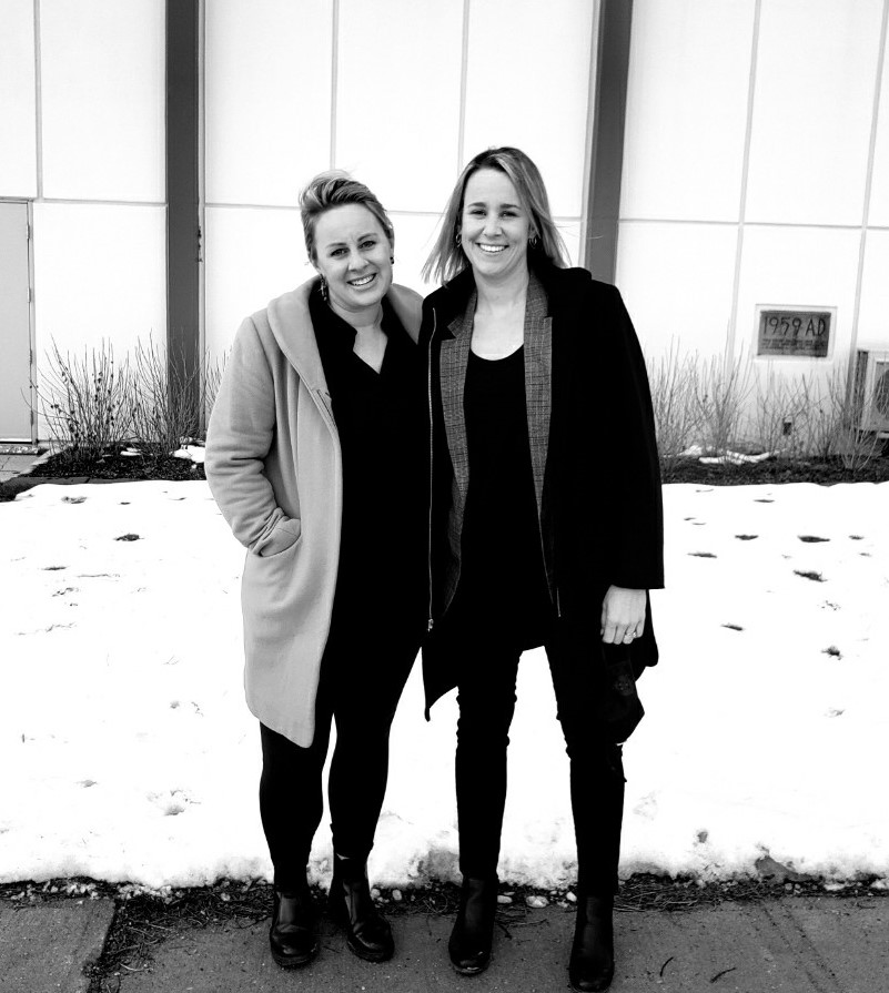 Detective Constable Ashley McArthur and Detective Constable Meghan Hern