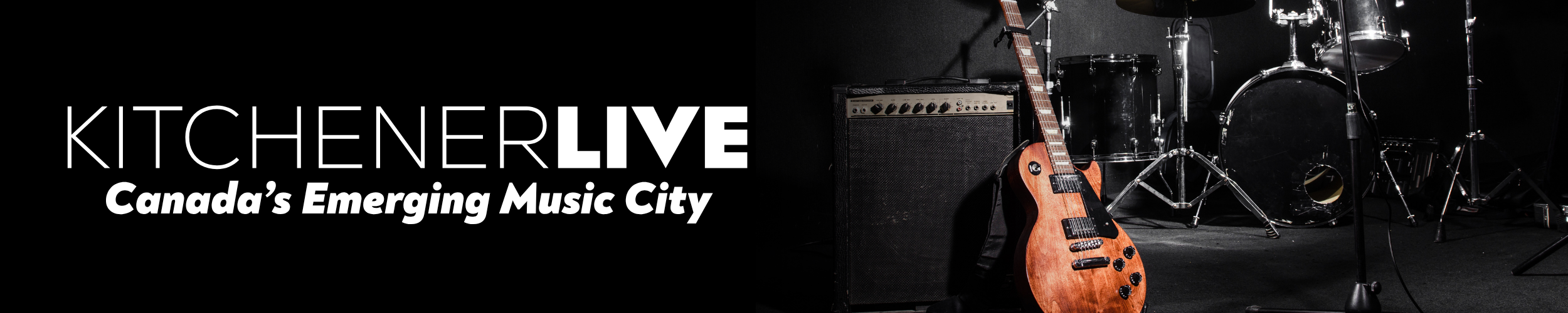 banner image for Kitchener Live with a guitar and drums