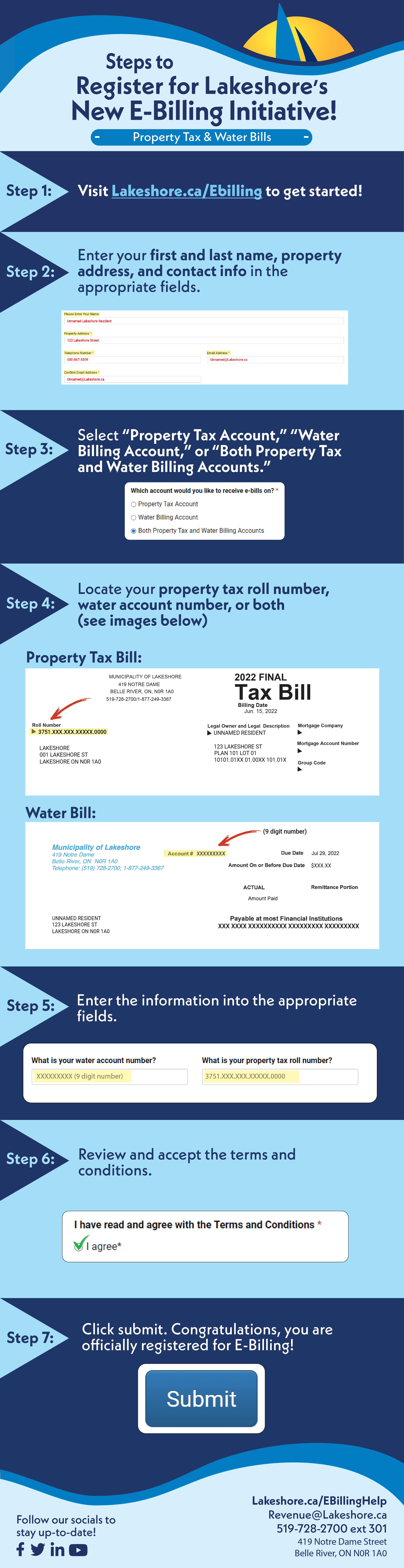 E-billing Step by step guide
