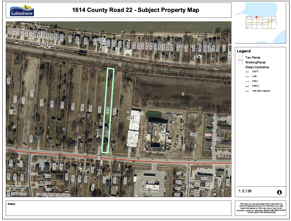 Subject Property Map