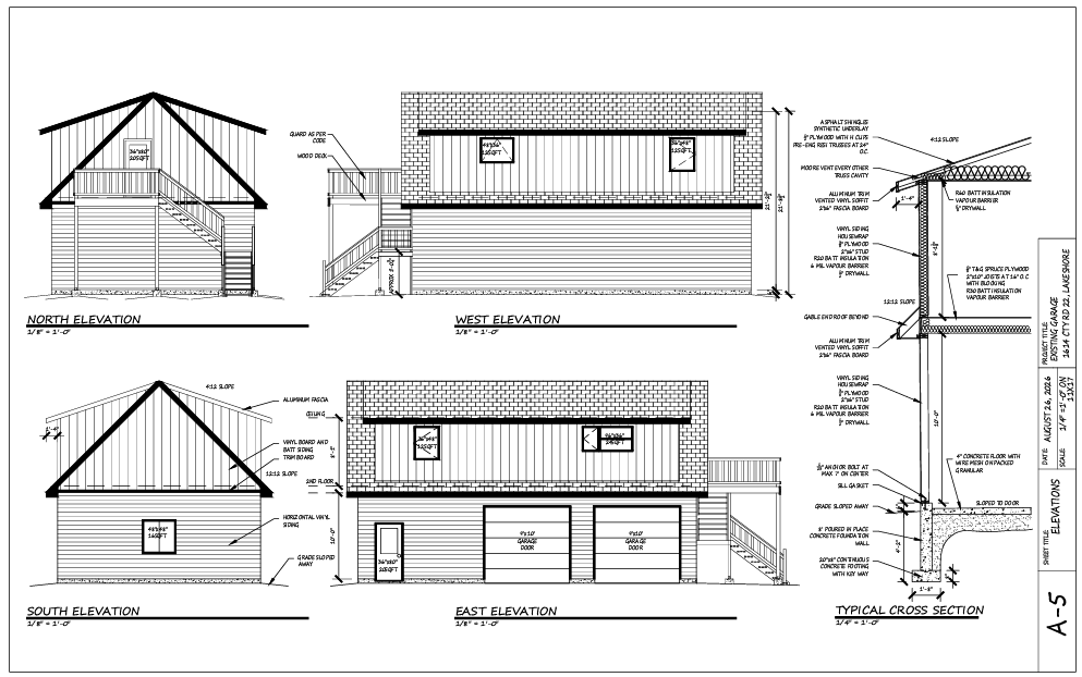 Site plan building drawing.