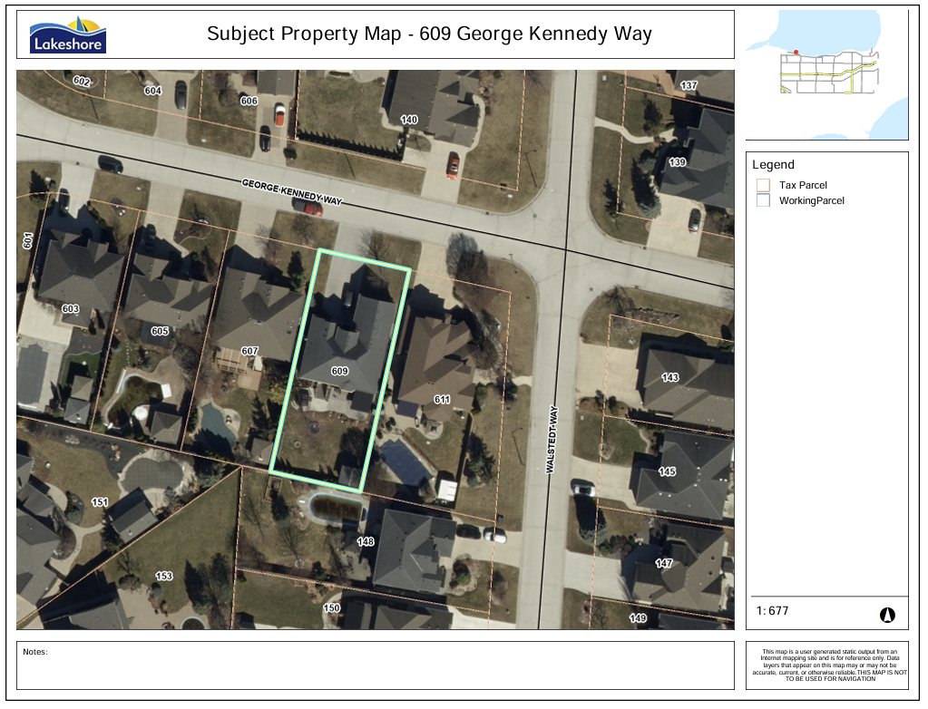 Subject property map.