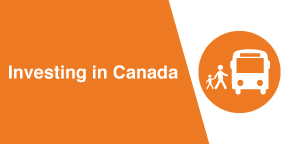 Investing in Canada Transit Stream Logo