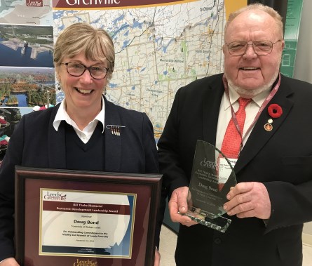 Photo of Doug Bond, Bill Thake Memorial Economic Development Leadership Award Winner 2018