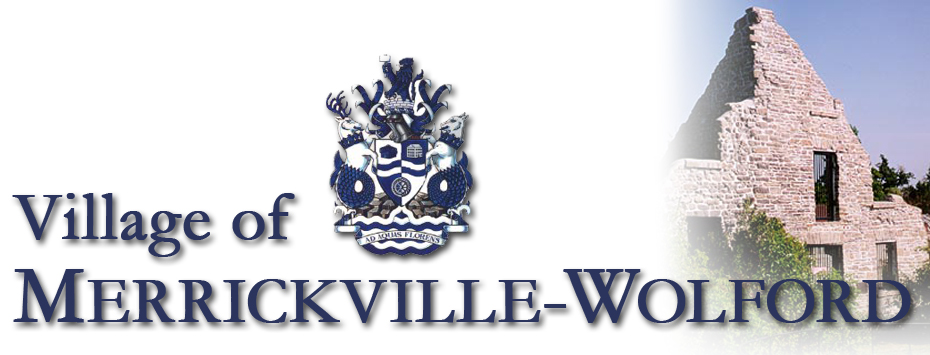 Logo for the Village of Merrickville-Wolford