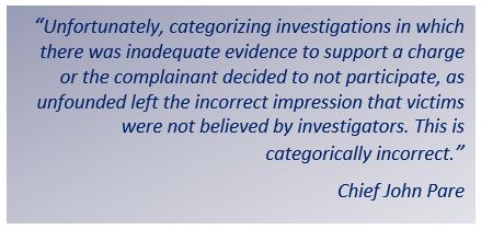 image of Chief Pare quote
