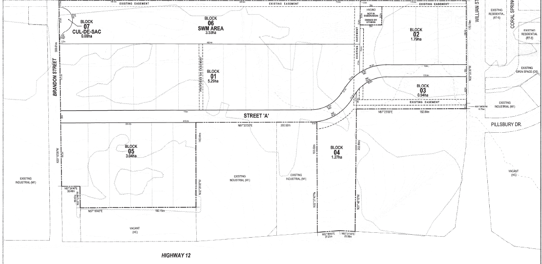Draft Plan of Subdivision