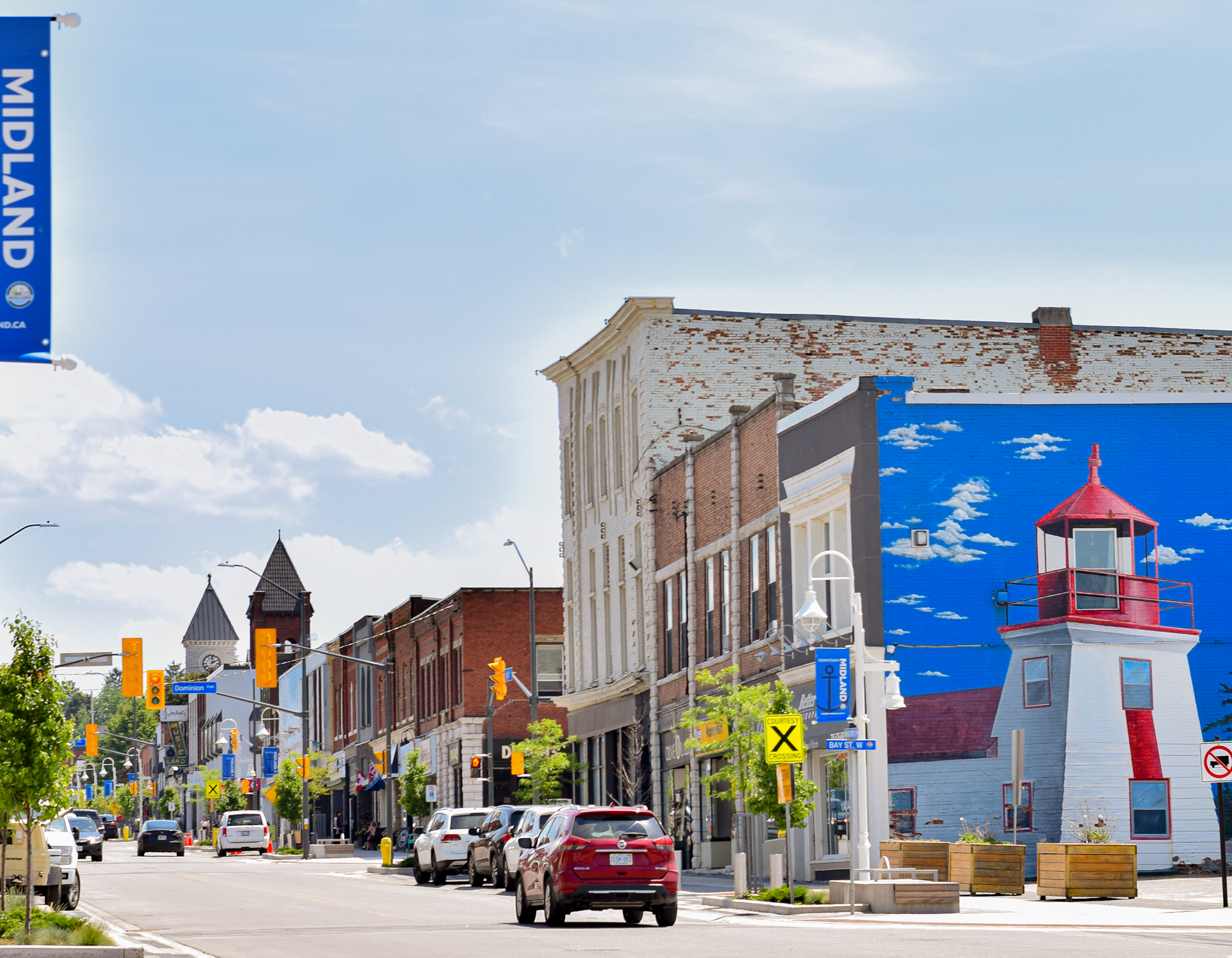 King St in Midland