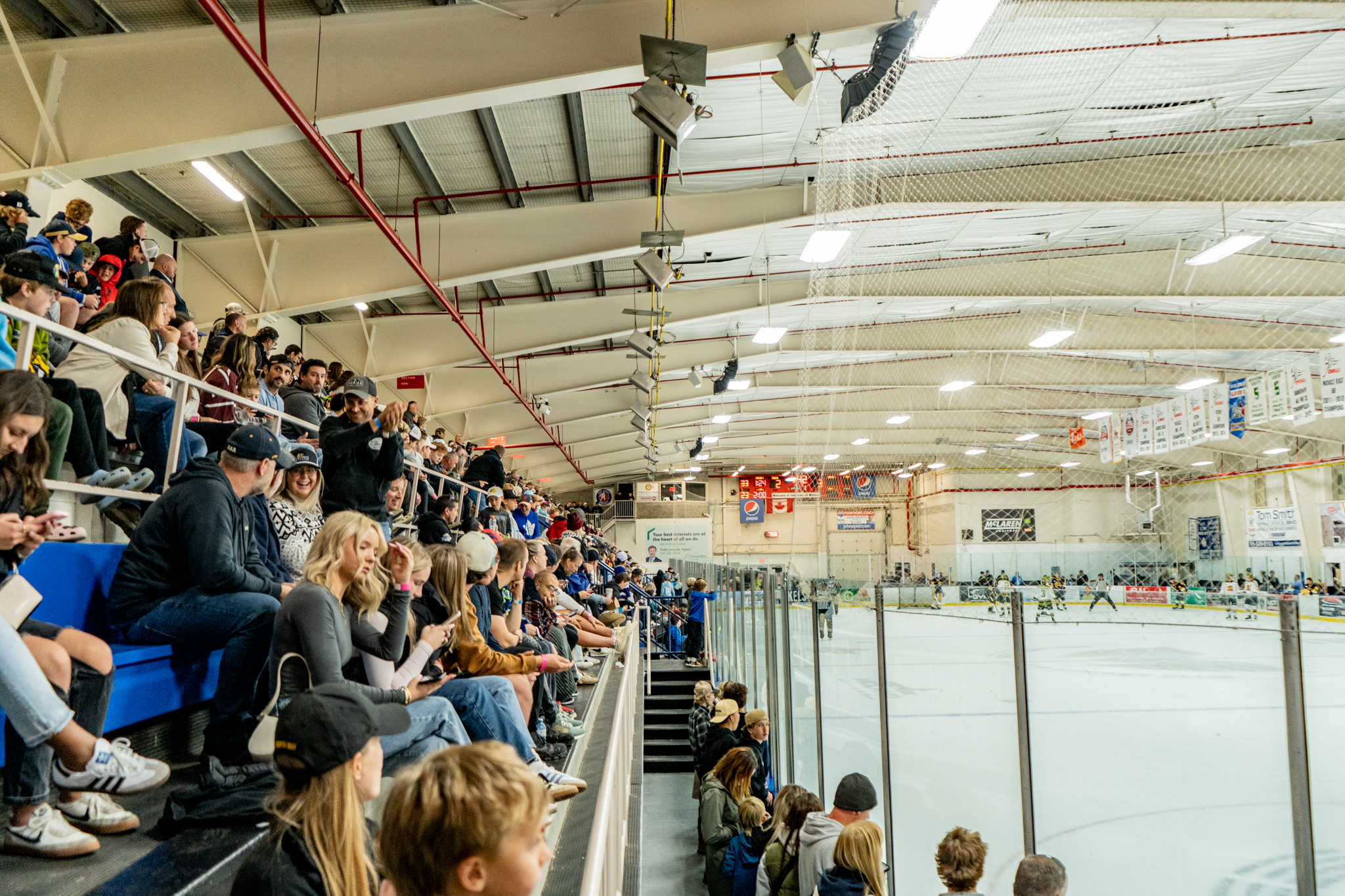Centennial arena stands