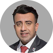 Portrait of Ward 3 Regional Councillor Sammy Ijaz