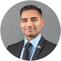 Portrait of Ward 3 Town Councillor Adil Khalqi
