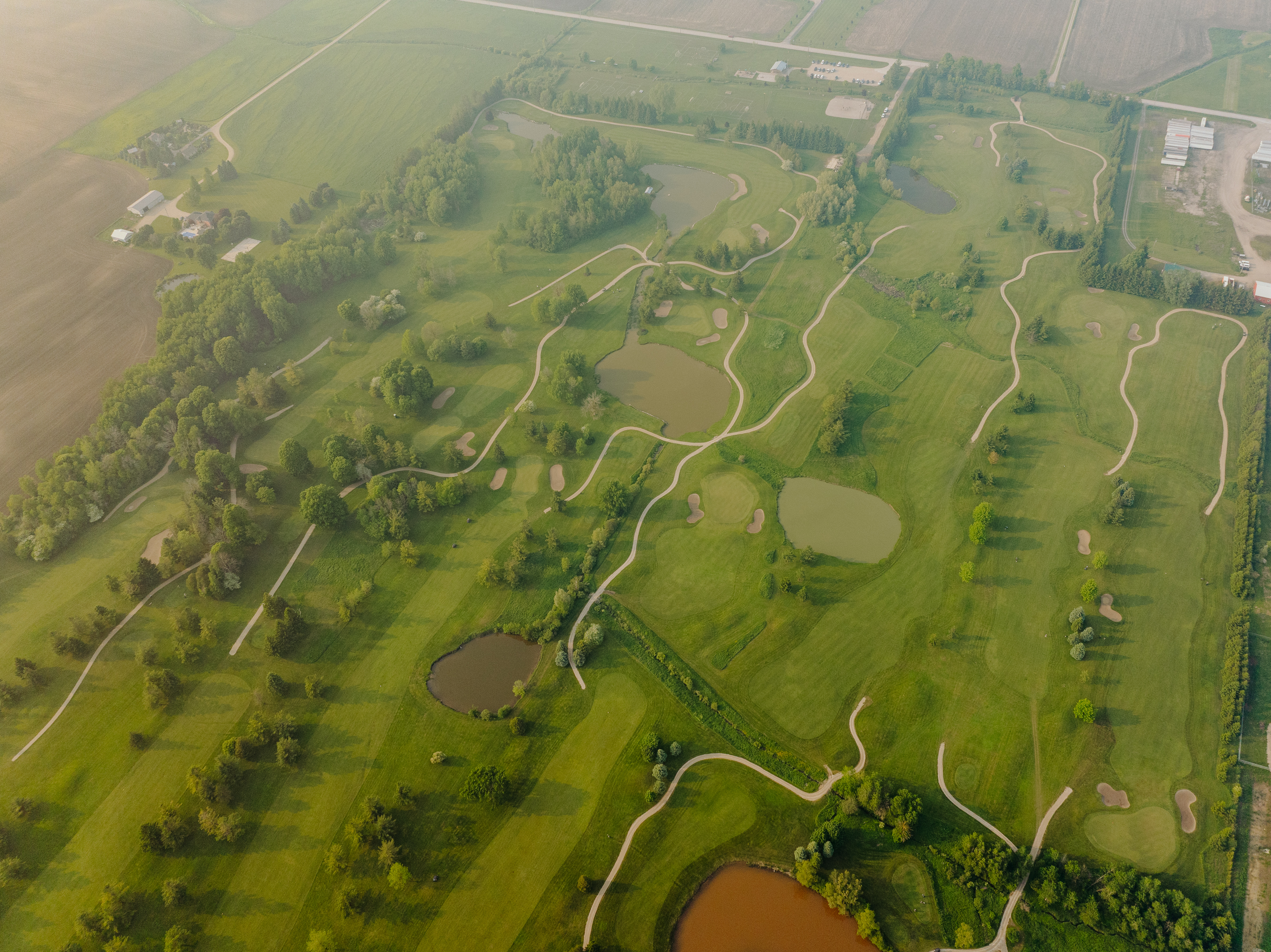 Listowel Golf Club Aerial View