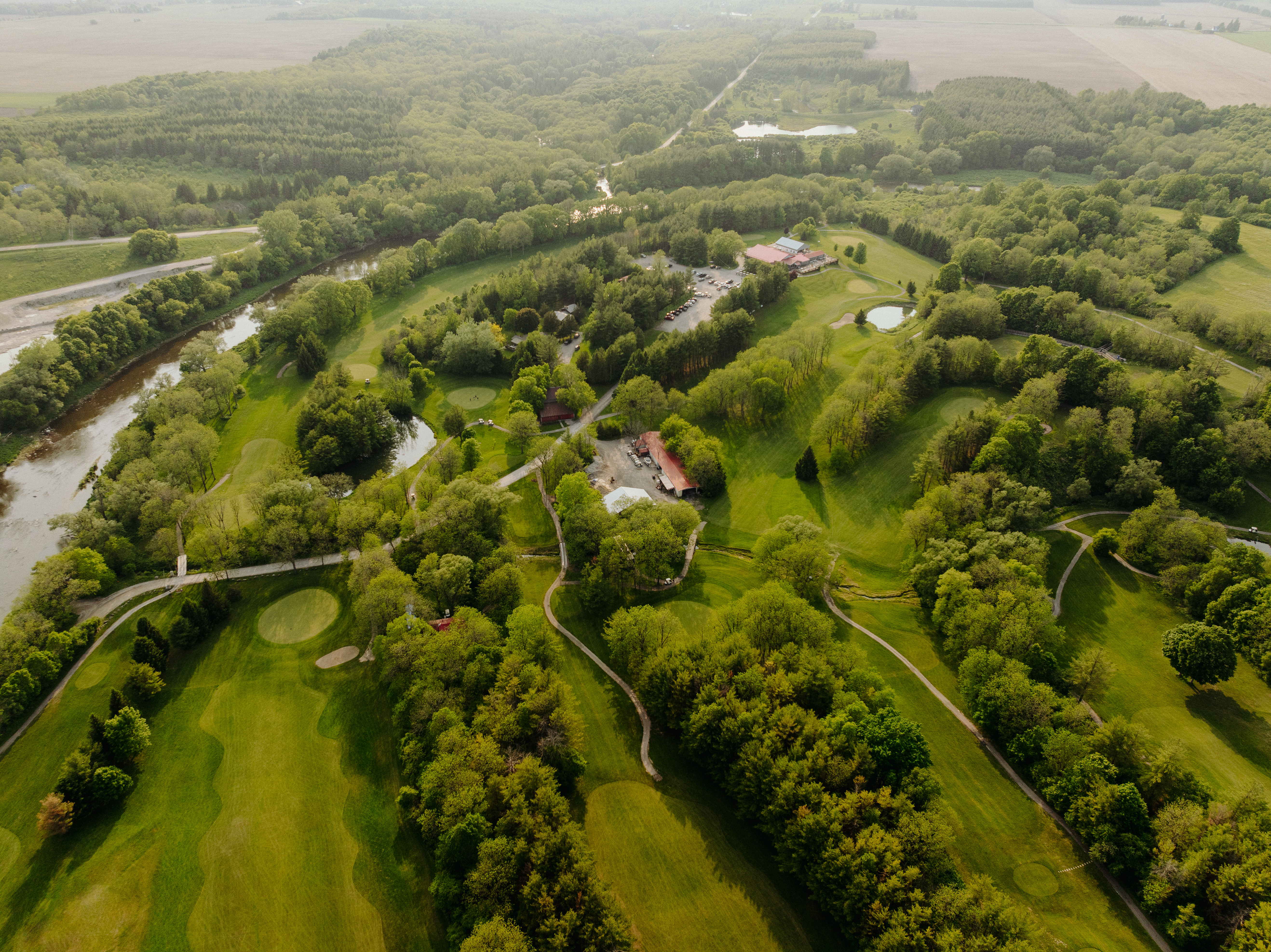 River Valley Aerial View