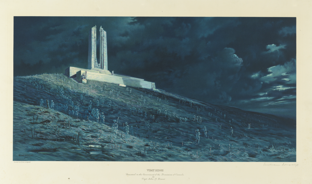 Ghosts of Vimy Ridge by William Longstaff, House of Commons Collection, CWM19890275-051 Used by permission of the Canadian War Museum