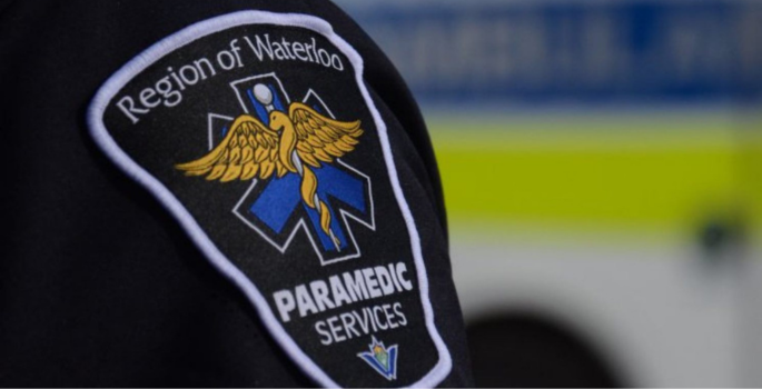 Region of Waterloo Paramedic Services Shoulder Badge