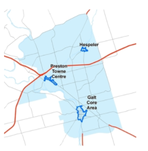 Cambridge Core map