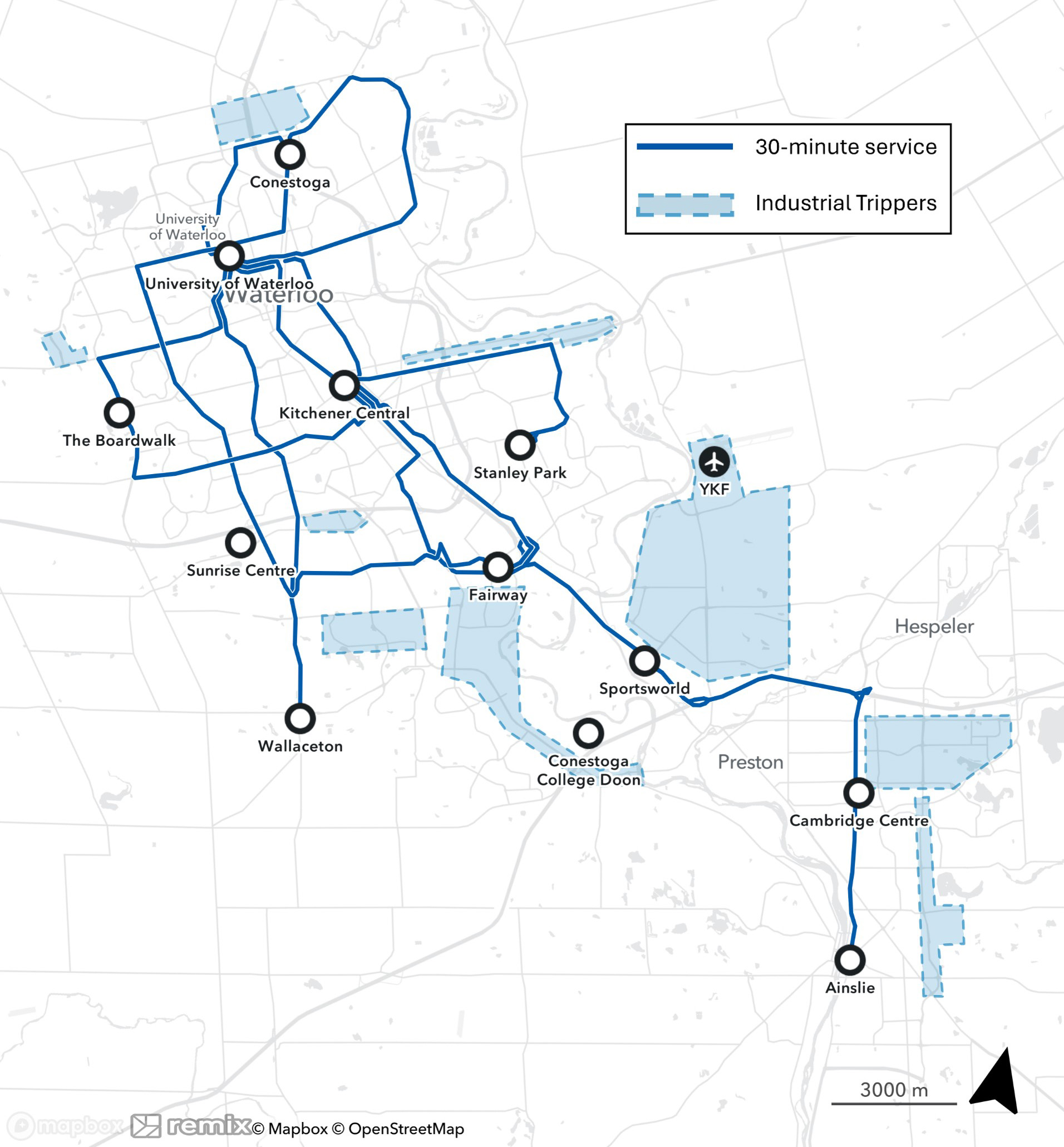 Proposed overnight network