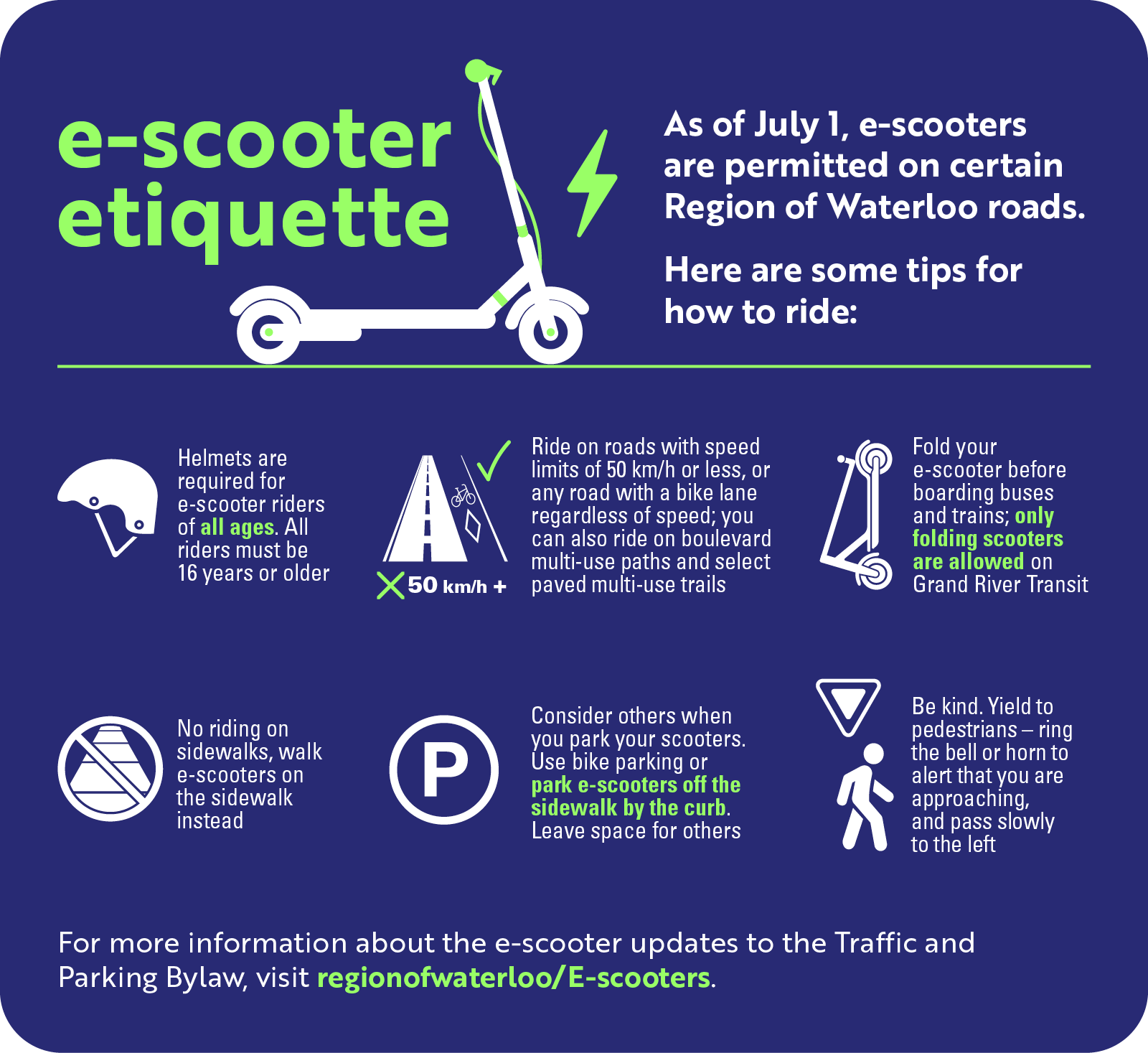 Image describing e-scooter permissions