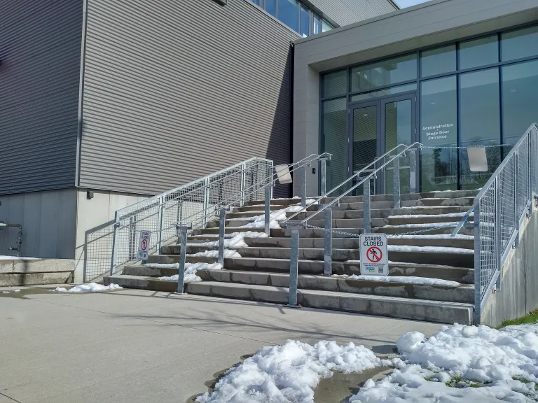 Areas to close might include redundant stairs.
