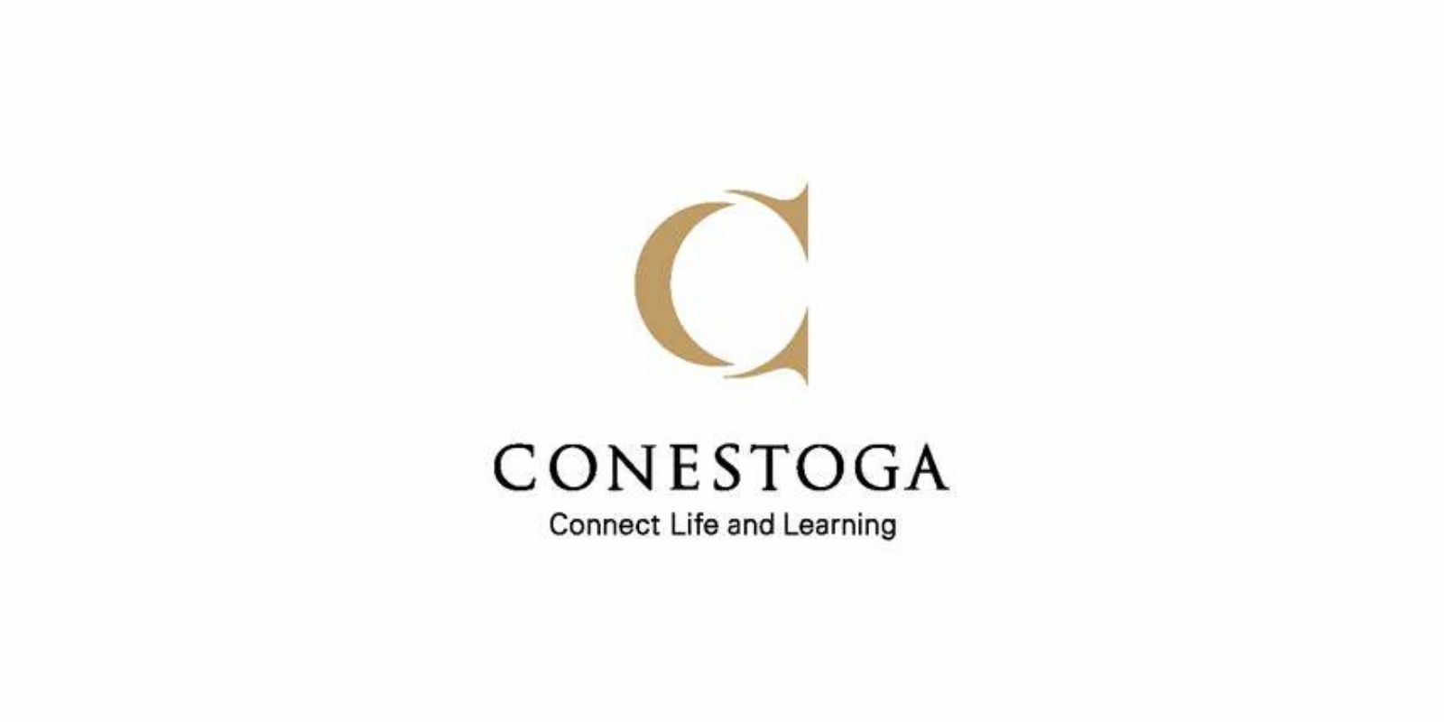 This button opens Conestoga College website in a new tab