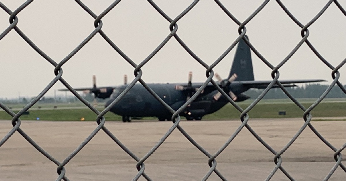 military plane