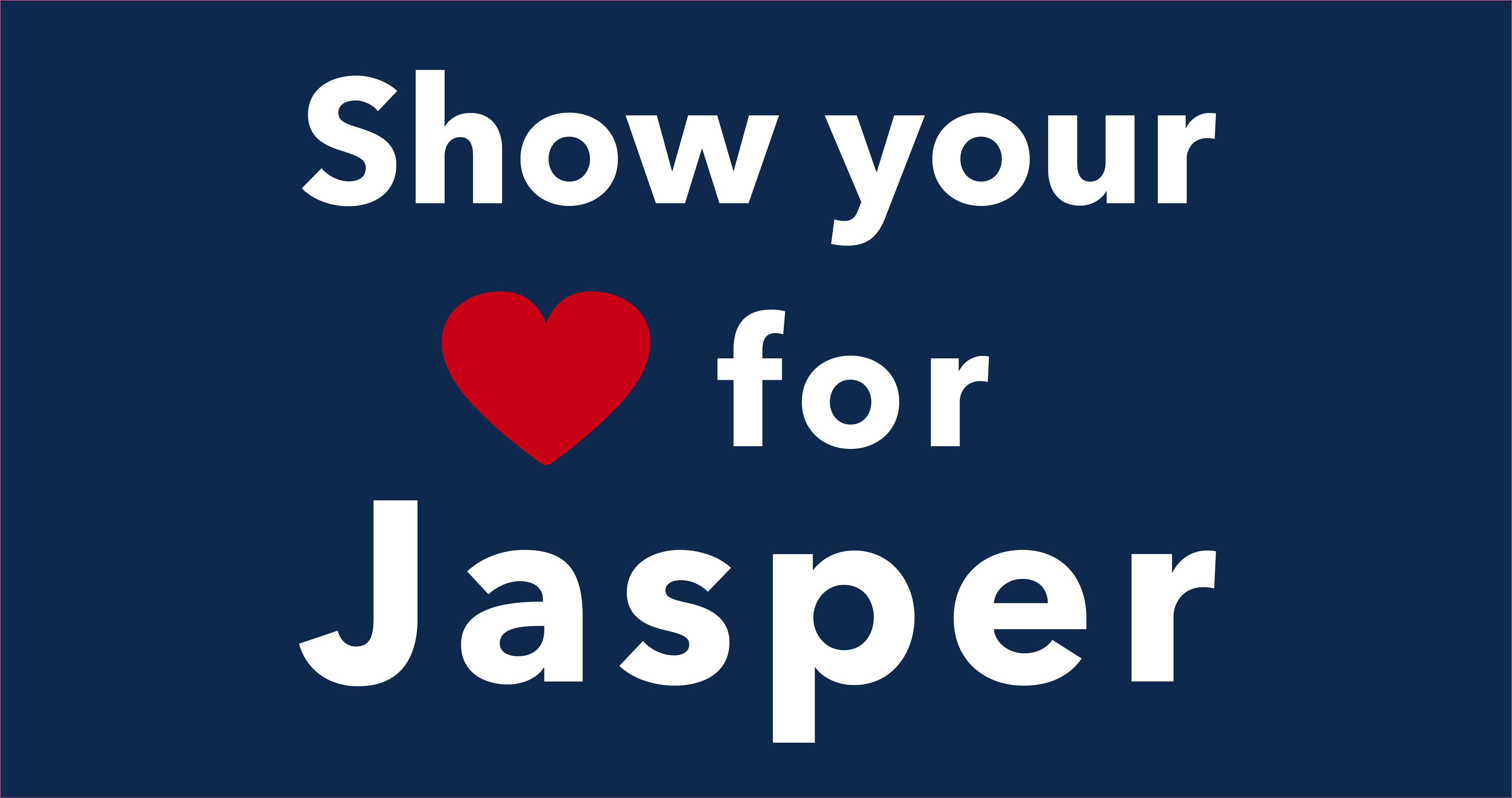 show your love for jasper