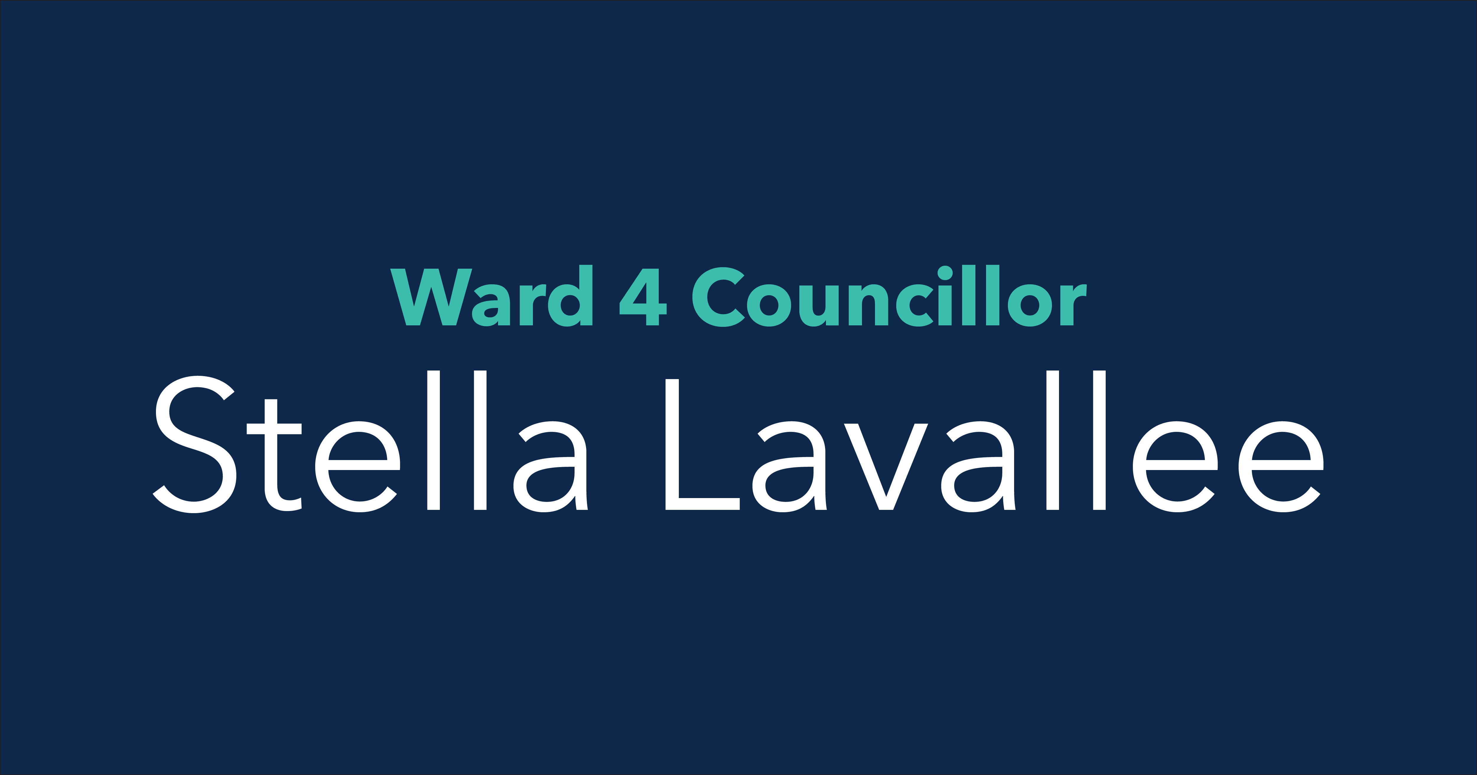 Stella Lavallee, Ward 4 Councillor for Regional Municipality of Wood Buffalo.