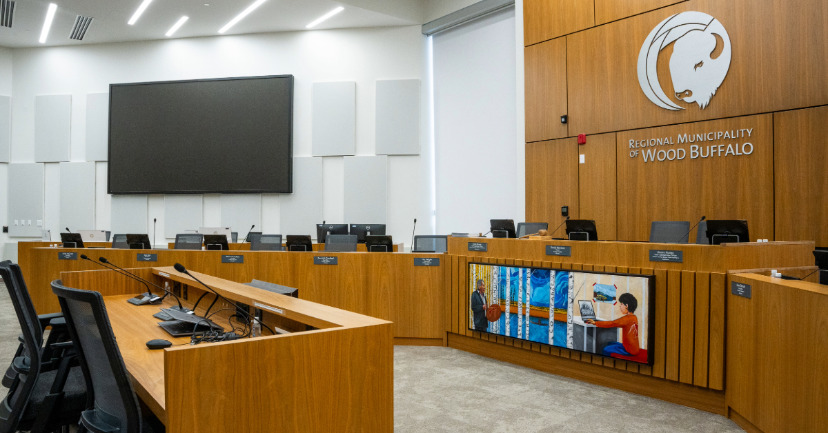 council chambers