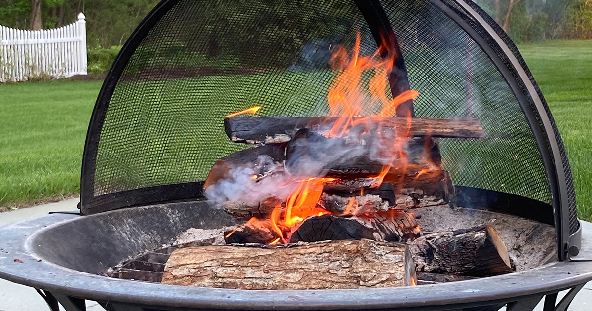 a fire pit