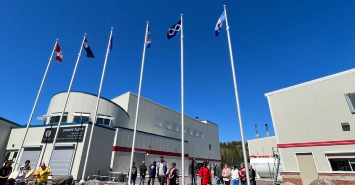 Fort Chipewyan Flag Ceremony